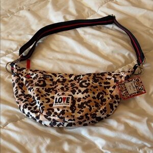 Brighton Love Leopard Shoulder Bag